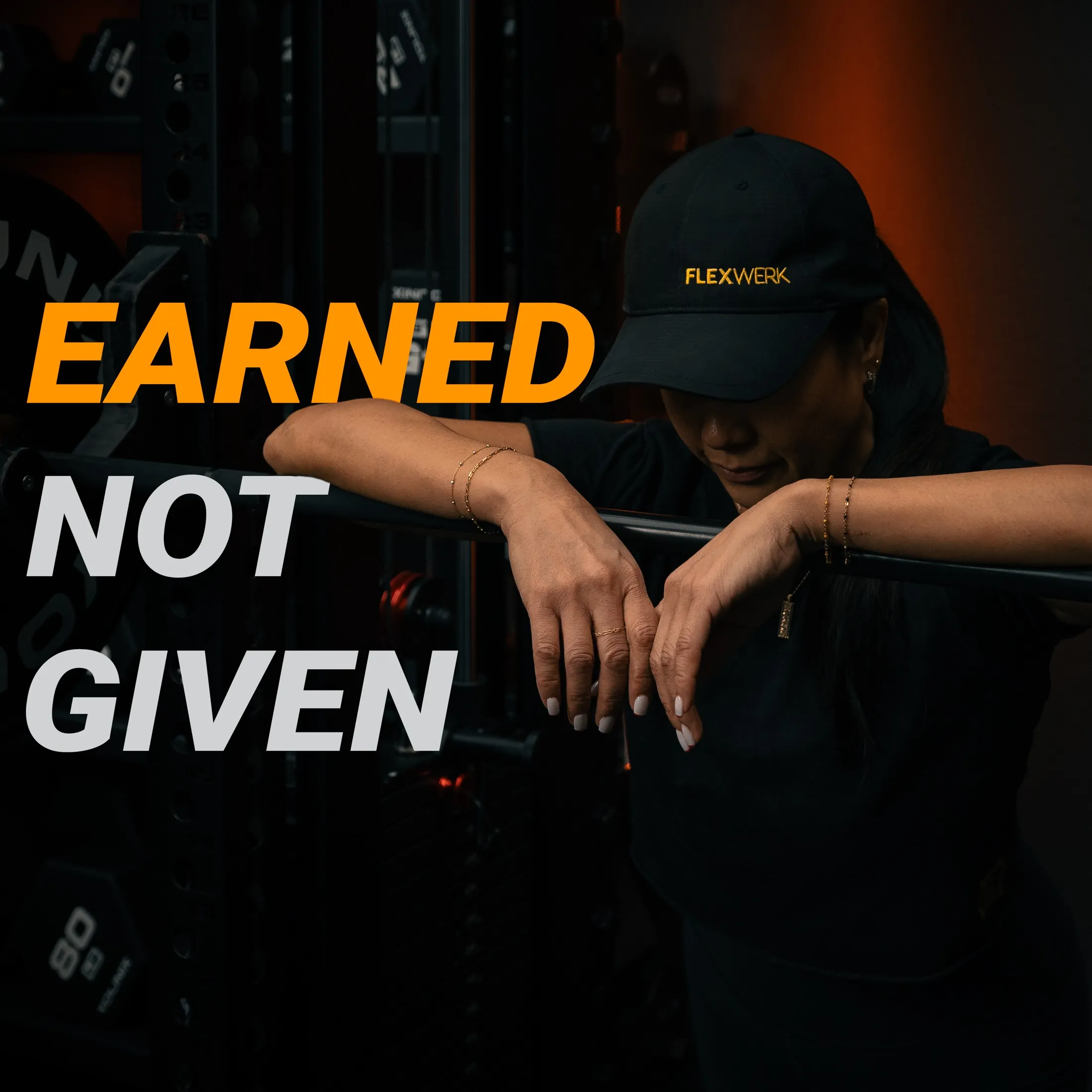 FlexWerk's Earned Not Given campaign graphic