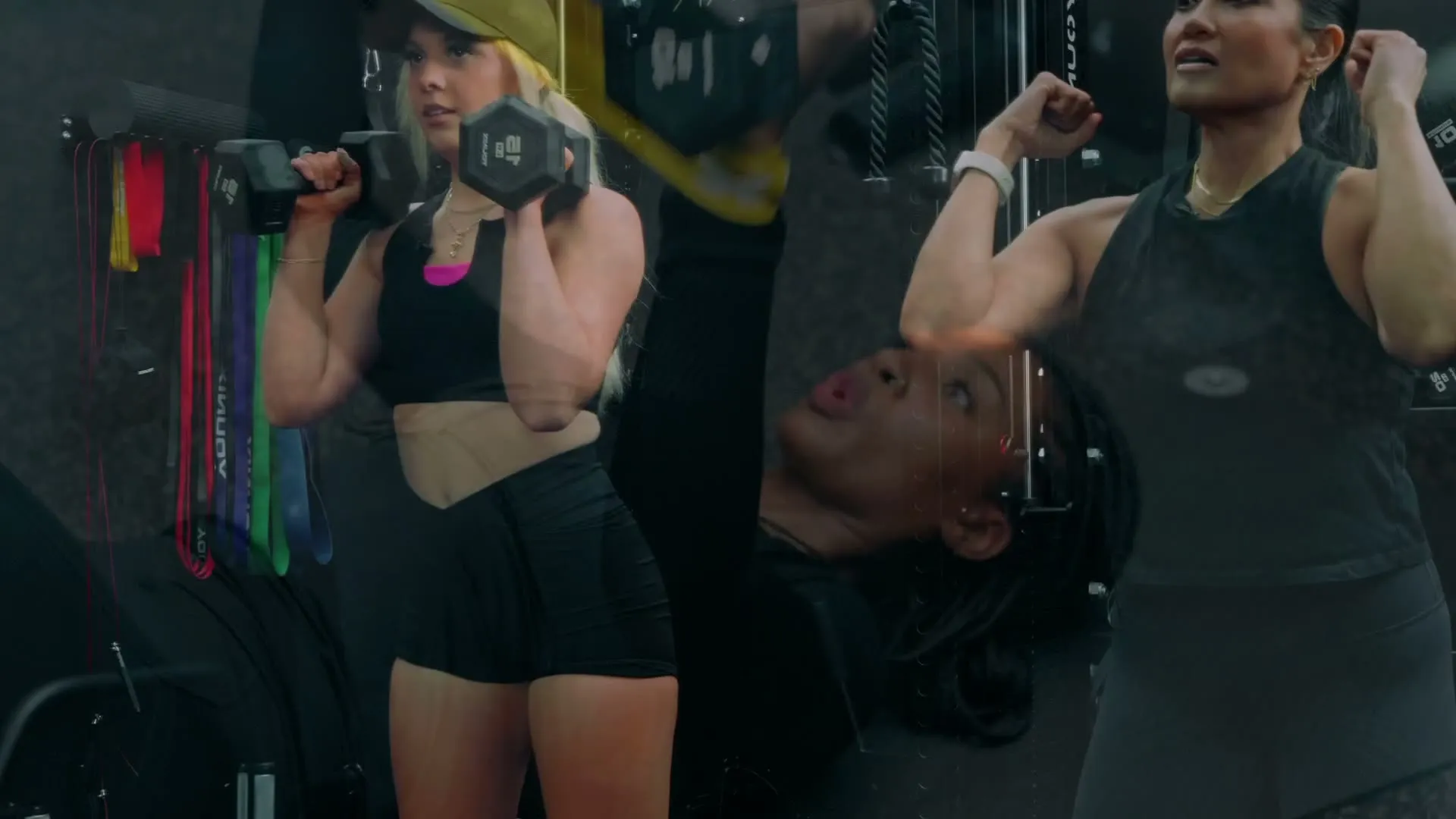A training moment from FlexWerk's hero video at Carmel City Center
