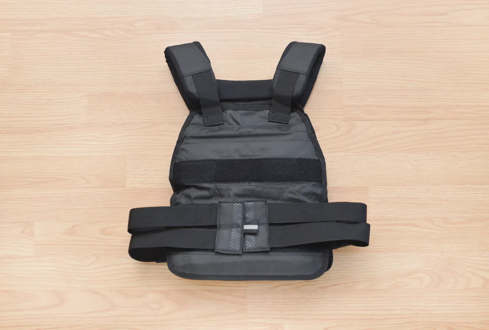 Weighted vest of the kind used to make walking workouts harder
